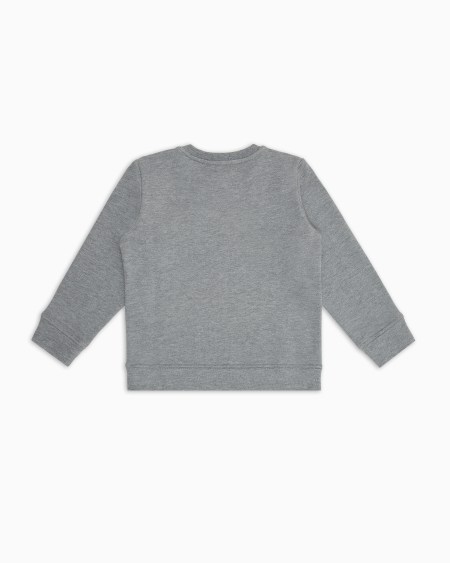 Armani Sudadera De Punto De Mezcla De Modal Con Logotipo