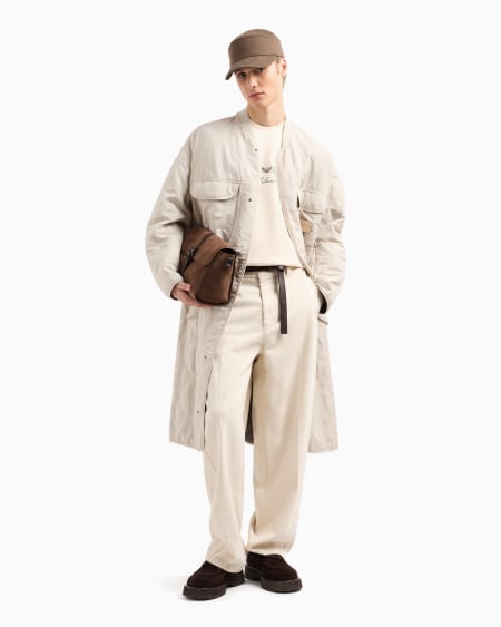 Armani Sudadera De Punto Doble Con Logotipo Bordado