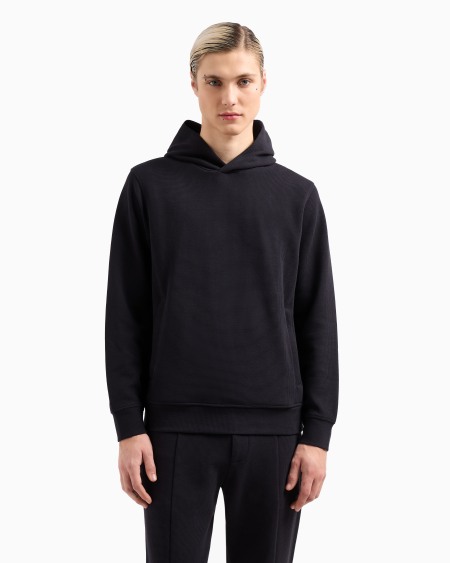 Armani Sudadera De Punto Gofre Con Capucha Travel Essential