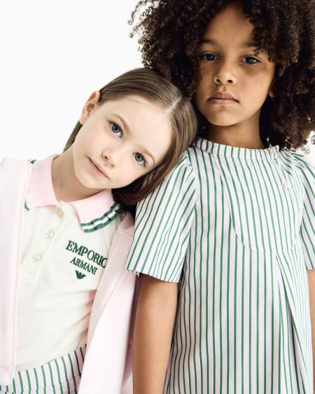 Armani Sudadera Tipo Cárdigan De Punto Doble Con Capucha Y Cinta Con Logotipo