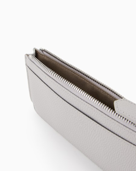 Armani Tarjetero MyEA Con Cremallera Y Estampado De Ciervo