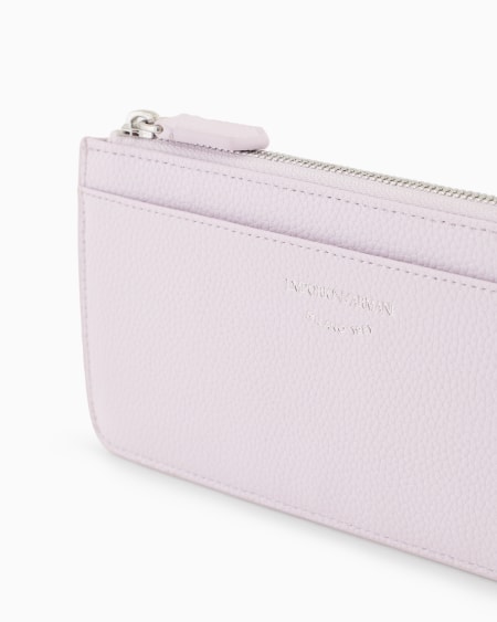 Armani Tarjetero MyEA Con Cremallera Y Estampado De Ciervo