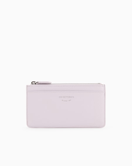 Armani Tarjetero MyEA con cremallera y estampado de ciervo