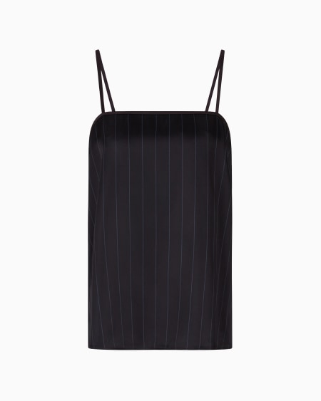 Armani Top en mezcla de acetato a rayas Dawn to Dusk