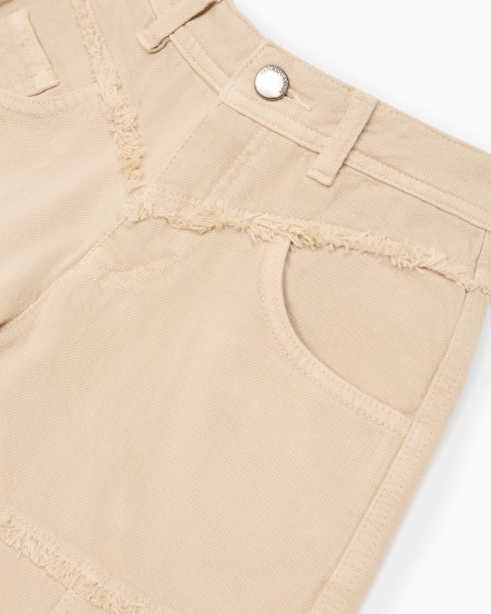 Armani Vaqueros De Denim Teñido En Prenda Con Detalles Deshilachados