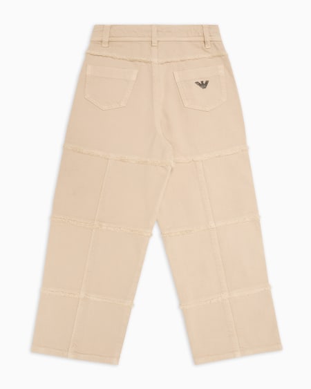 Armani Vaqueros De Denim Teñido En Prenda Con Detalles Deshilachados