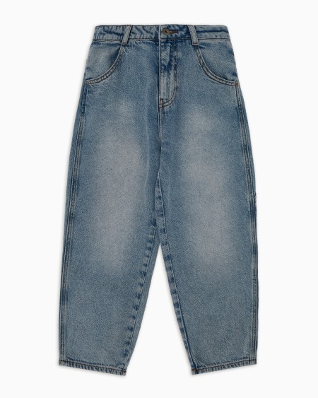 Armani Vaqueros De Pernera Ancha De Denim De Mezcla De Lyocell ASV