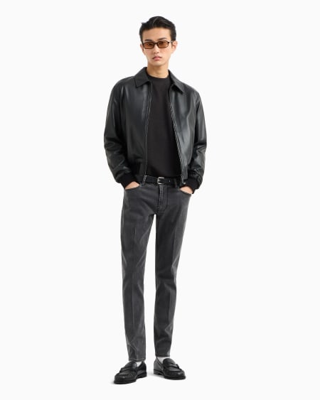 Armani Vaqueros J06 Slim Fit De Cómodo Denim Aclarado