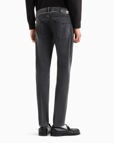 Armani Vaqueros J06 Slim Fit De Cómodo Denim Aclarado