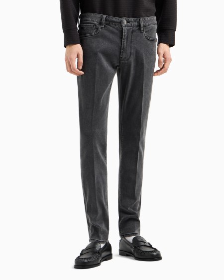 Armani Vaqueros J06 Slim Fit De Cómodo Denim Aclarado