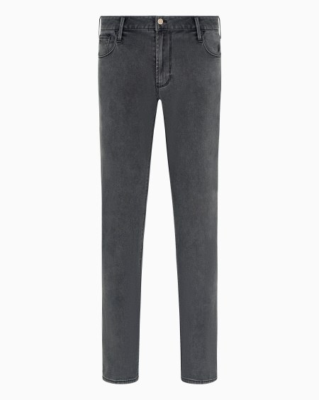 Armani Vaqueros J06 slim fit de cómodo denim aclarado