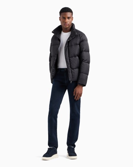 Armani Vaqueros J06 Slim Fit De Cómodo Denim Lavado De 10 5 onzas