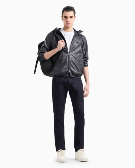 Armani Vaqueros J06 Slim Fit De Cómodo Denim Lavado De 11 5 onzas