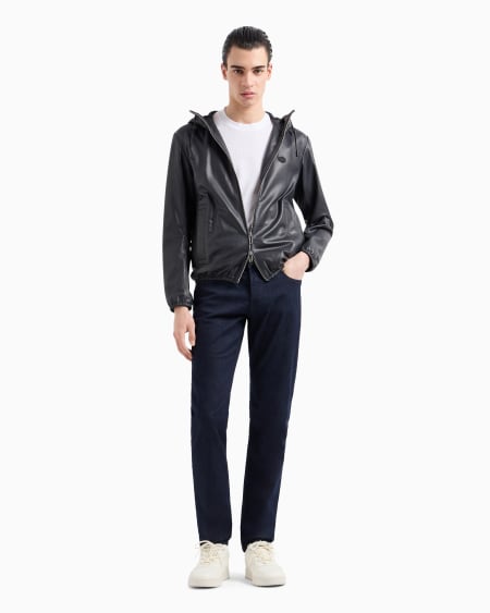 Armani Vaqueros J06 Slim Fit En Cómoda Sarga De Denim De 9 5 onzas