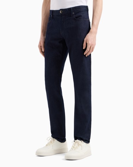 Armani Vaqueros J06 Slim Fit En Cómoda Sarga De Denim De 9 5 onzas