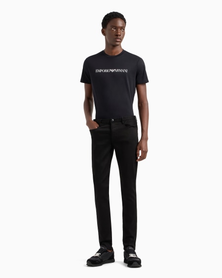 Armani Vaqueros J11 Slim Fit En Cómodo Denim Extra Cómodo De Mezcla De Modal