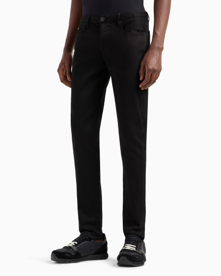 Armani Vaqueros J11 Slim Fit En Cómodo Denim Extra Cómodo De Mezcla De Modal