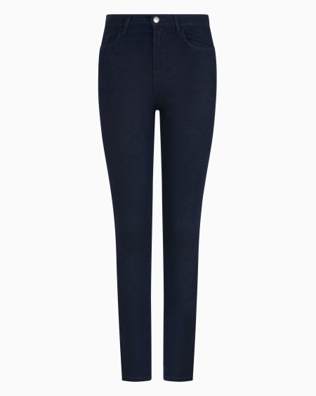 Armani Vaqueros J20 de cintura alta y pernera superajustada en denim elástico
