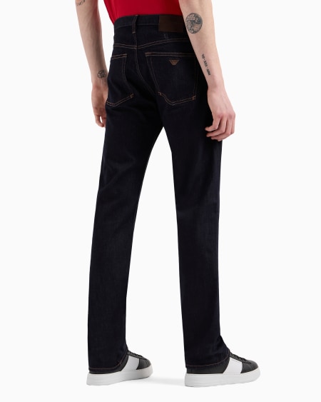 Armani Vaqueros J21 Regular Fit De Cómodo Denim De 11 5 onzas Lavado