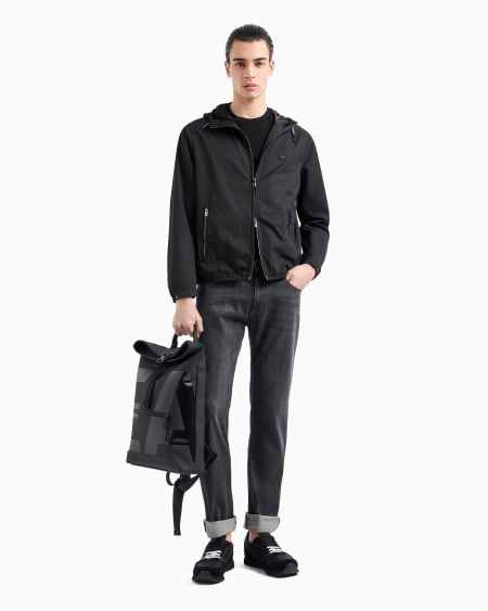 Armani Vaqueros J45 Regular Fit De Cómoda Sarga Jaspeada De Denim De 10 onzas