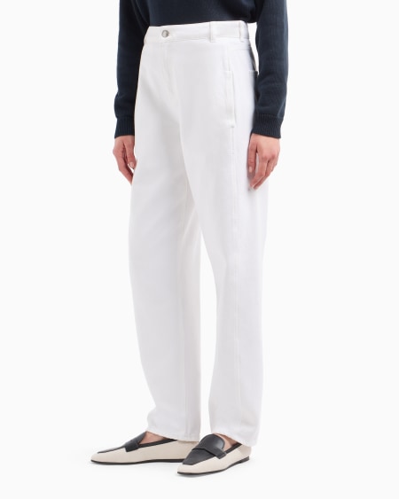 Armani Vaqueros J4H De Pernera Ovalada En Dril Teñido En Prenda Icon