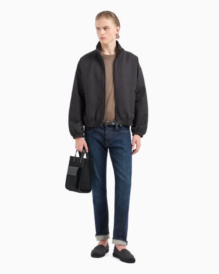 Armani Vaqueros J75 Slim Fit En Denim Cómodo Con Lavado Aclarado