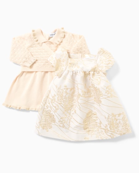 Armani Vestido De Punto Con Motivo Calado Special Occasion