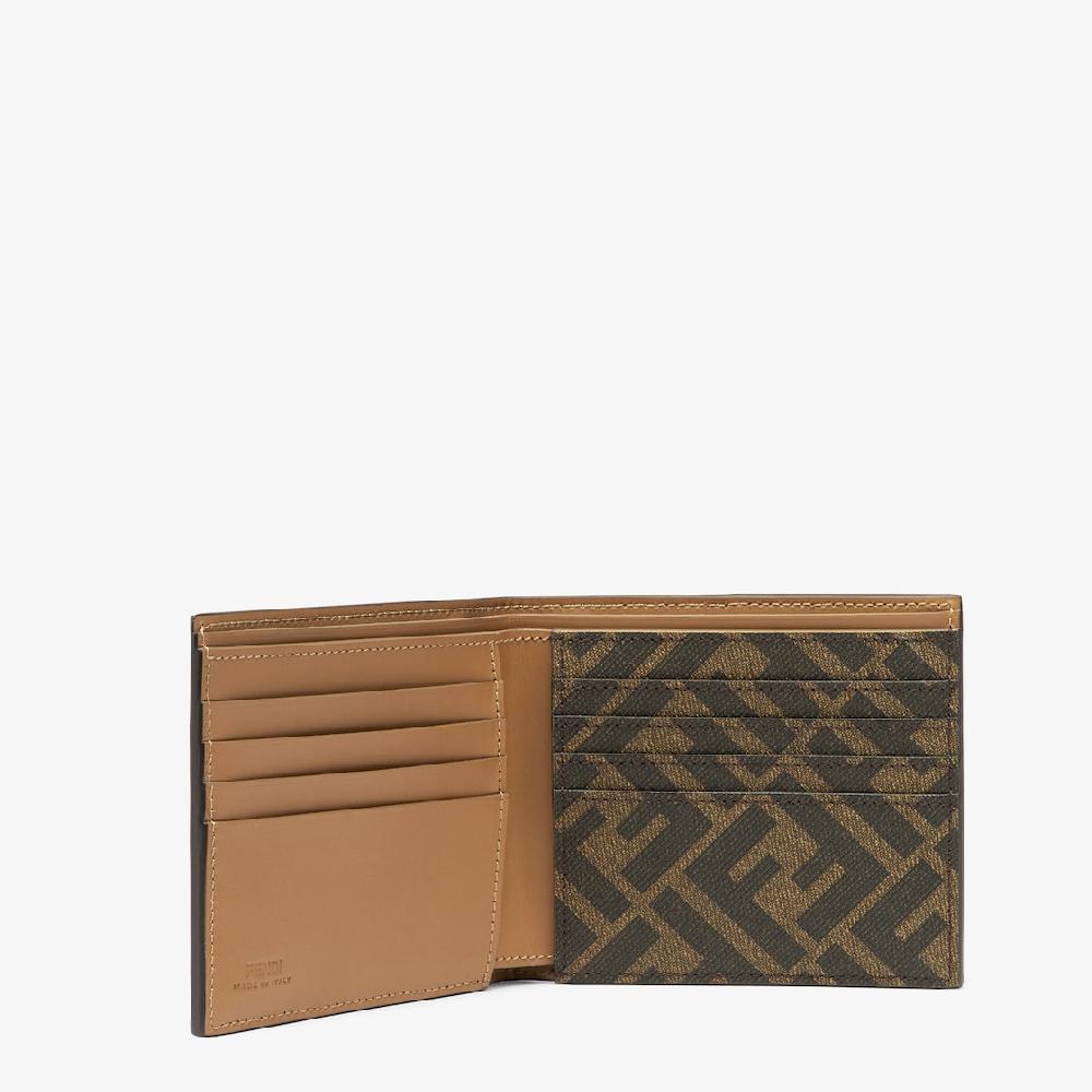 Fendi Cartera de doble hoja Squared FF