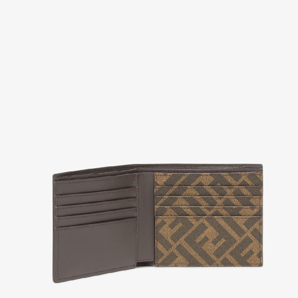 Fendi Cartera de doble hoja Squared FF
