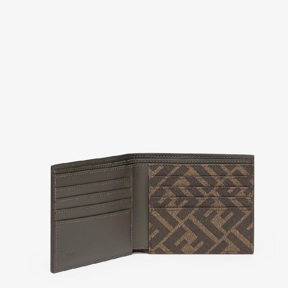 Fendi Cartera de doble hoja Squared FF