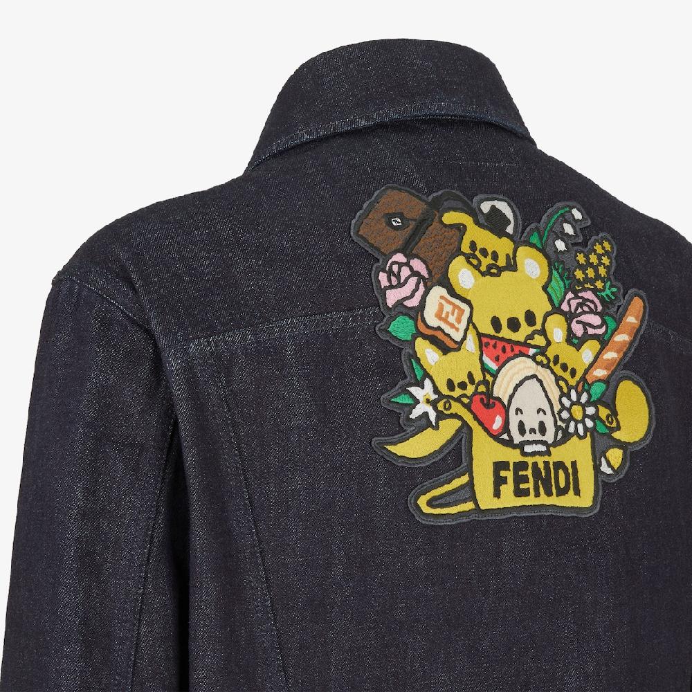 Fendi Chaqueta De Denim Silvia And The Baguette