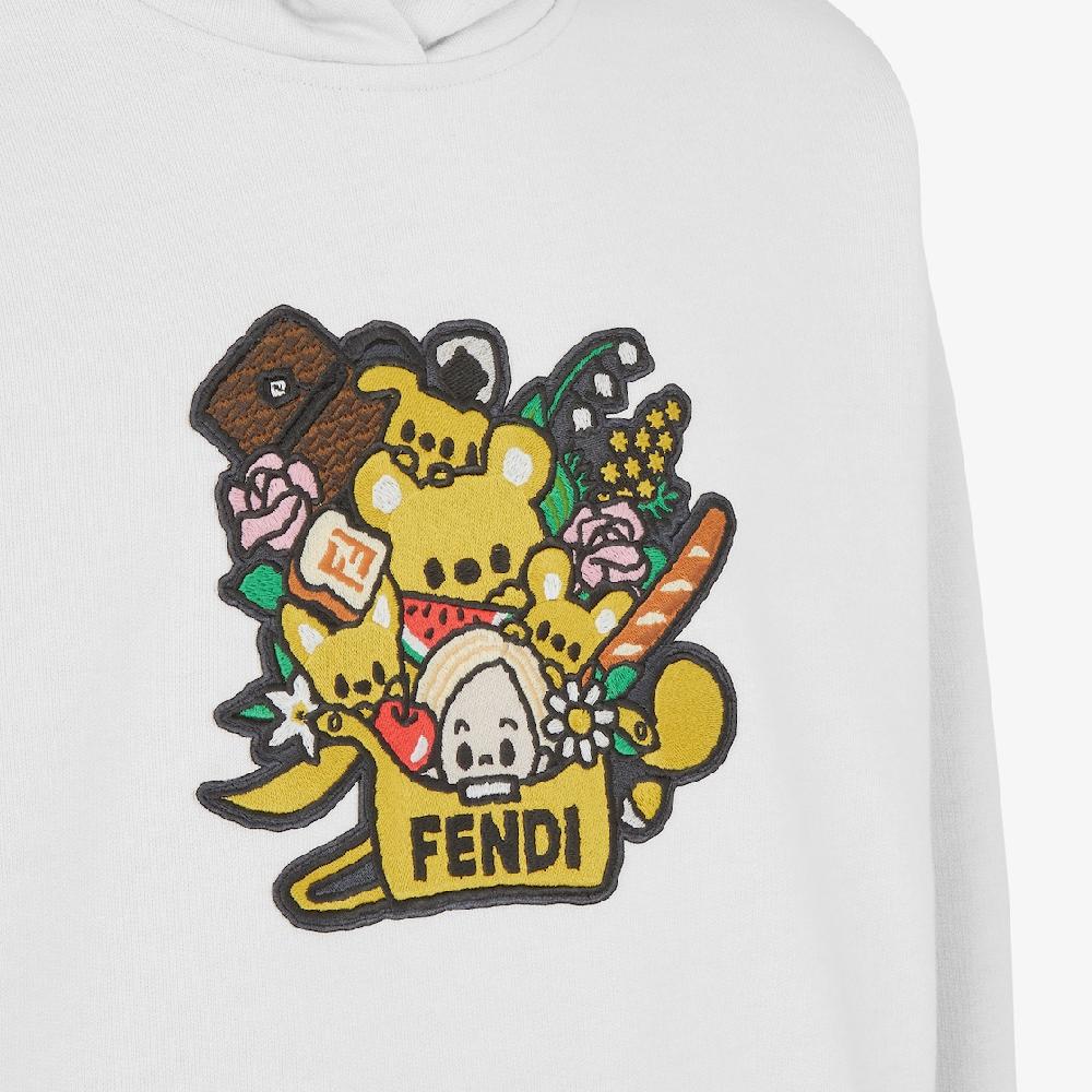 Fendi Sudadera Silvia And The Baguette
