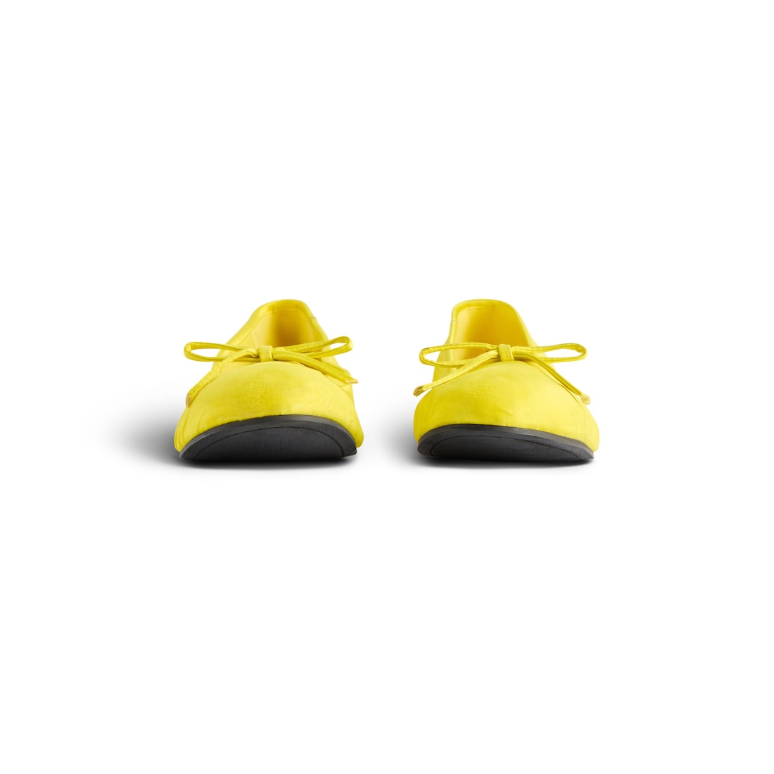 Balenciaga Bailarina Leopold Para Mujer En Amarillo