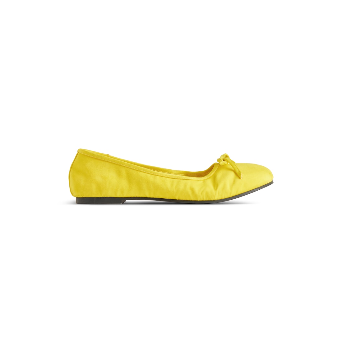 Balenciaga Bailarina Leopold para Mujer en Amarillo