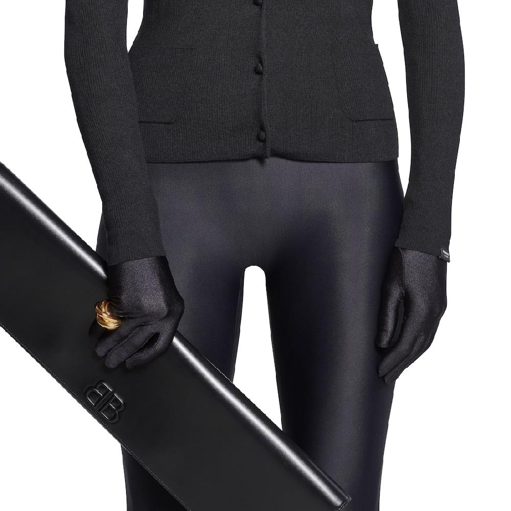 Balenciaga Anillo Saturne Para Mujer En Dorado