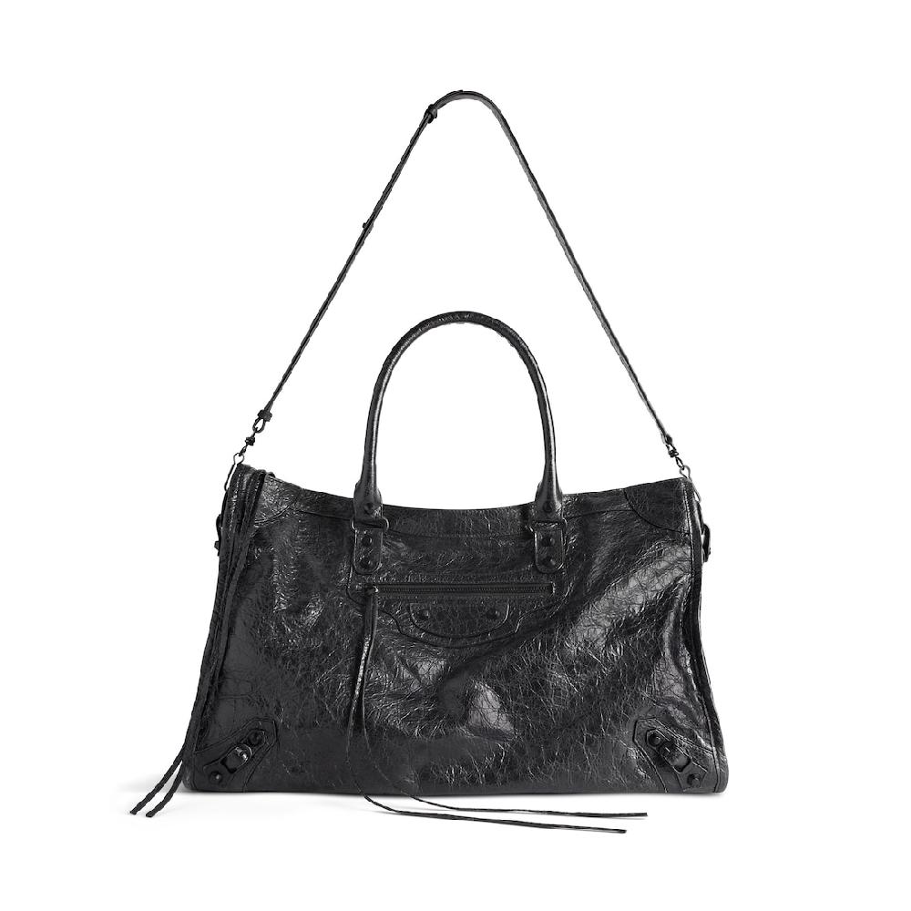 Balenciaga Bolso Le City Grande En Negro