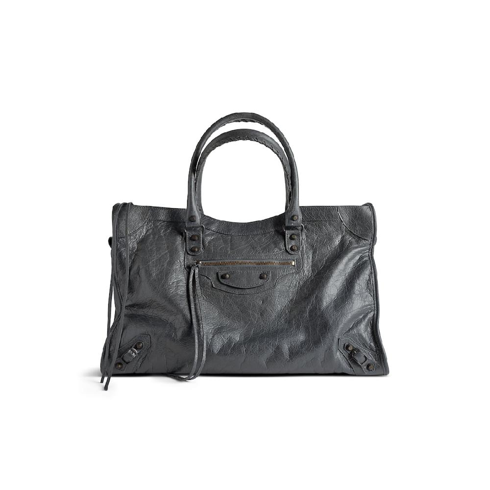 Balenciaga Bolso Le City Grande en Roca Volcánica