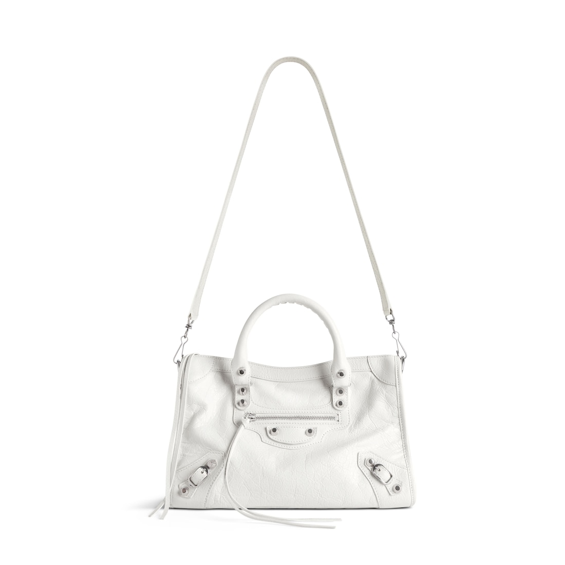 Balenciaga Bolso Le City Pequeño En Blanco