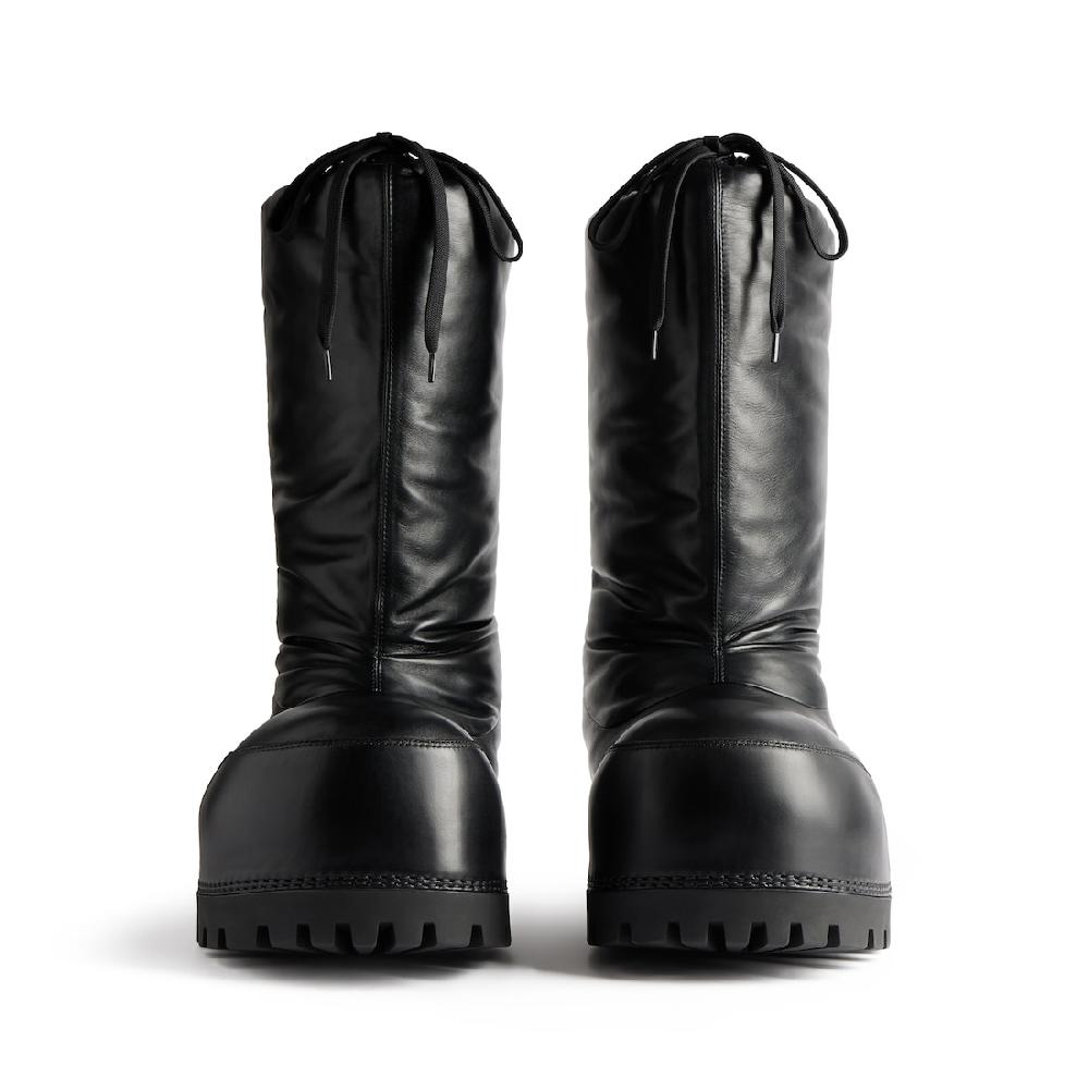 Balenciaga Bota Alta Alaska Para Hombre En Negro