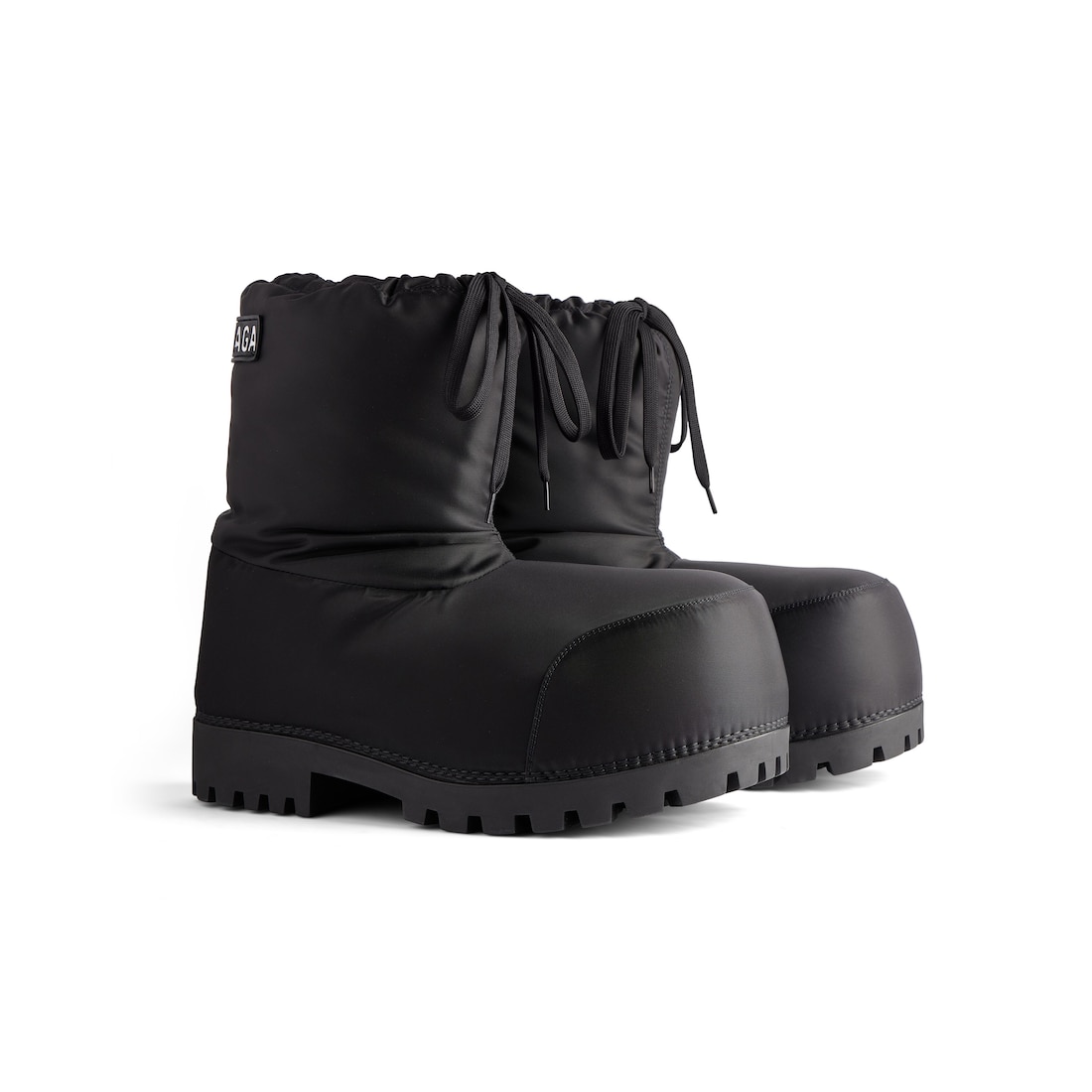 Balenciaga Bota Baja Alaska Para Hombre En Negro
