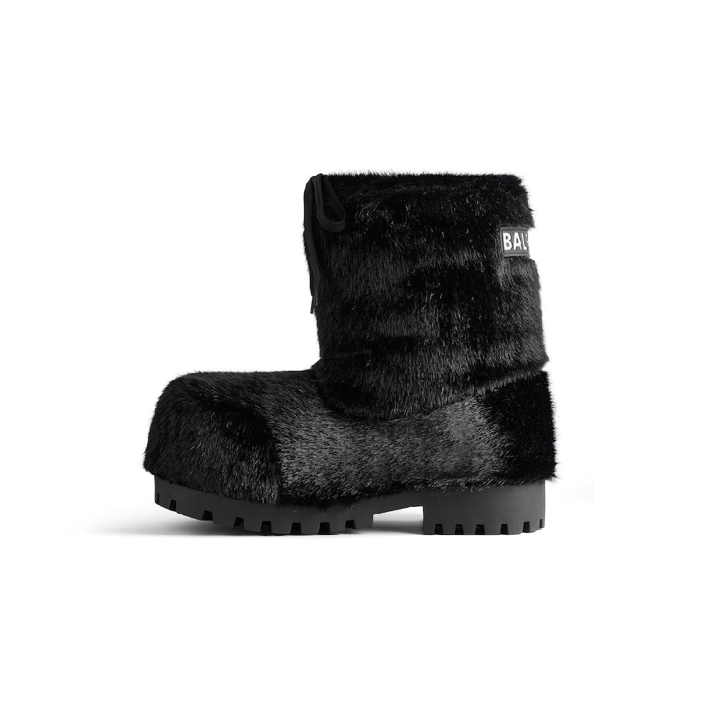 Balenciaga Bota Baja Alaska Para Hombre En Negro