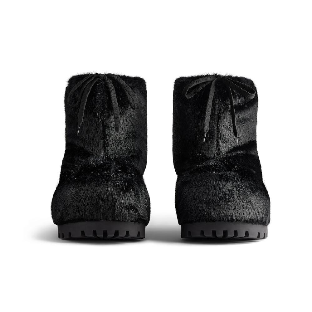 Balenciaga Bota Baja Alaska Para Mujer En Negro