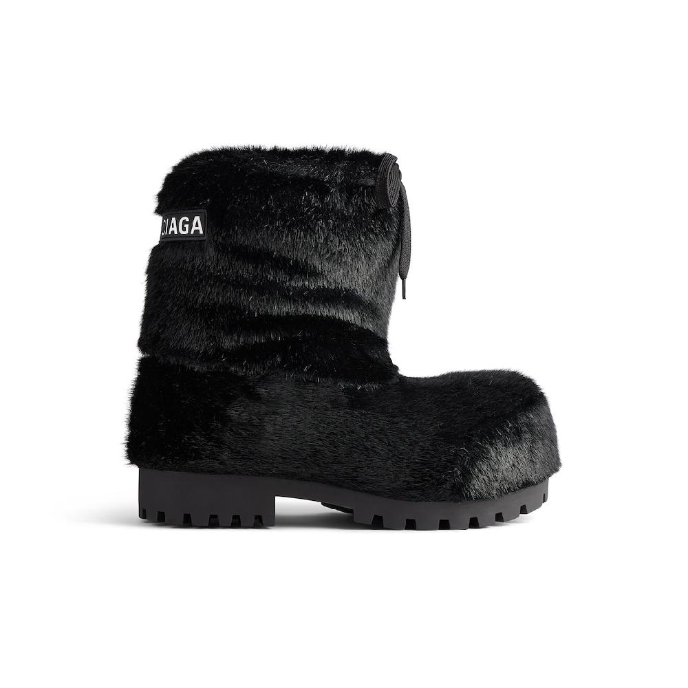 Balenciaga Bota Baja Alaska para Mujer en Negro