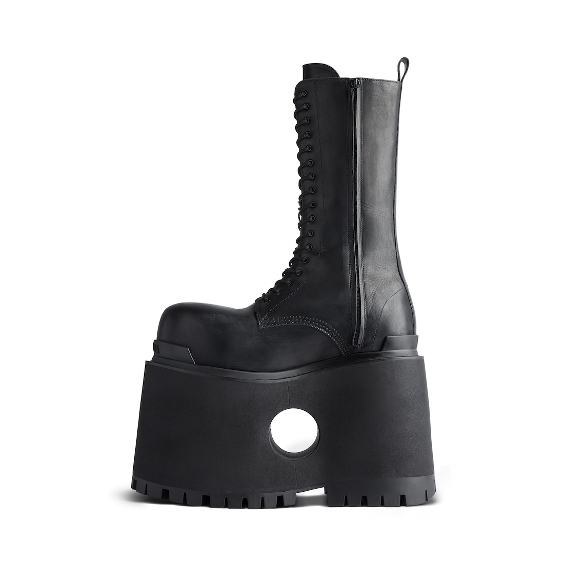 Balenciaga Bota Giant High Para Hombre En Negro