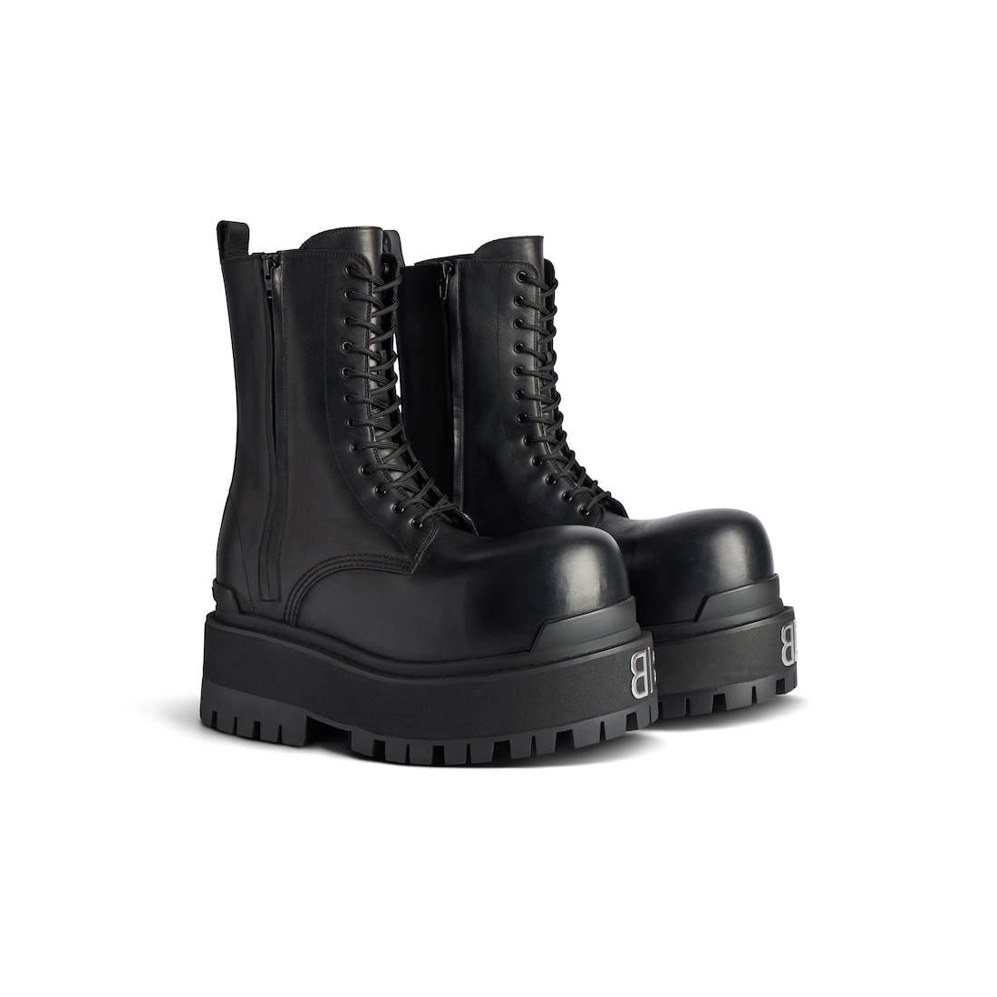 Balenciaga Bota Giant Para Hombre En Negro