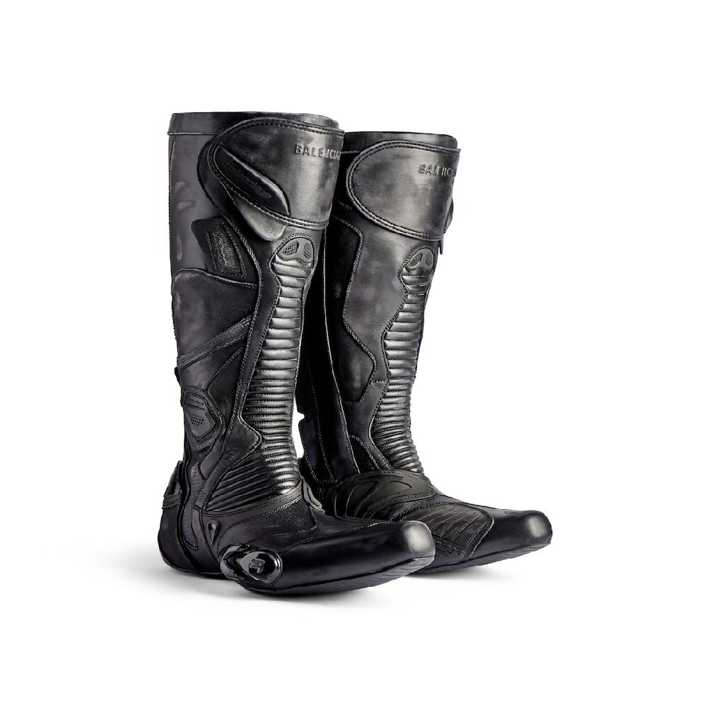 Balenciaga Botas Biker Para Hombre En Negro