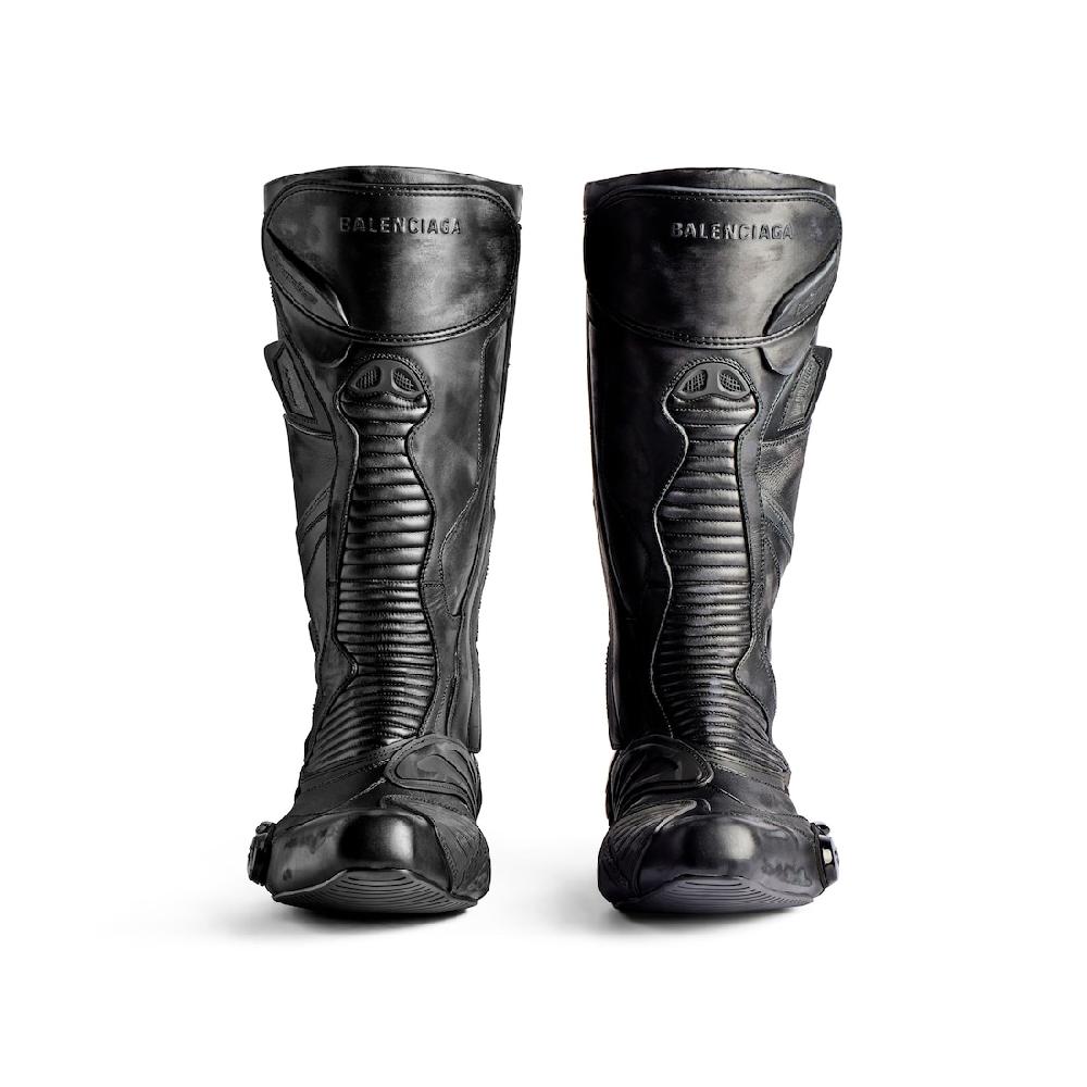 Balenciaga Botas Biker Para Hombre En Negro