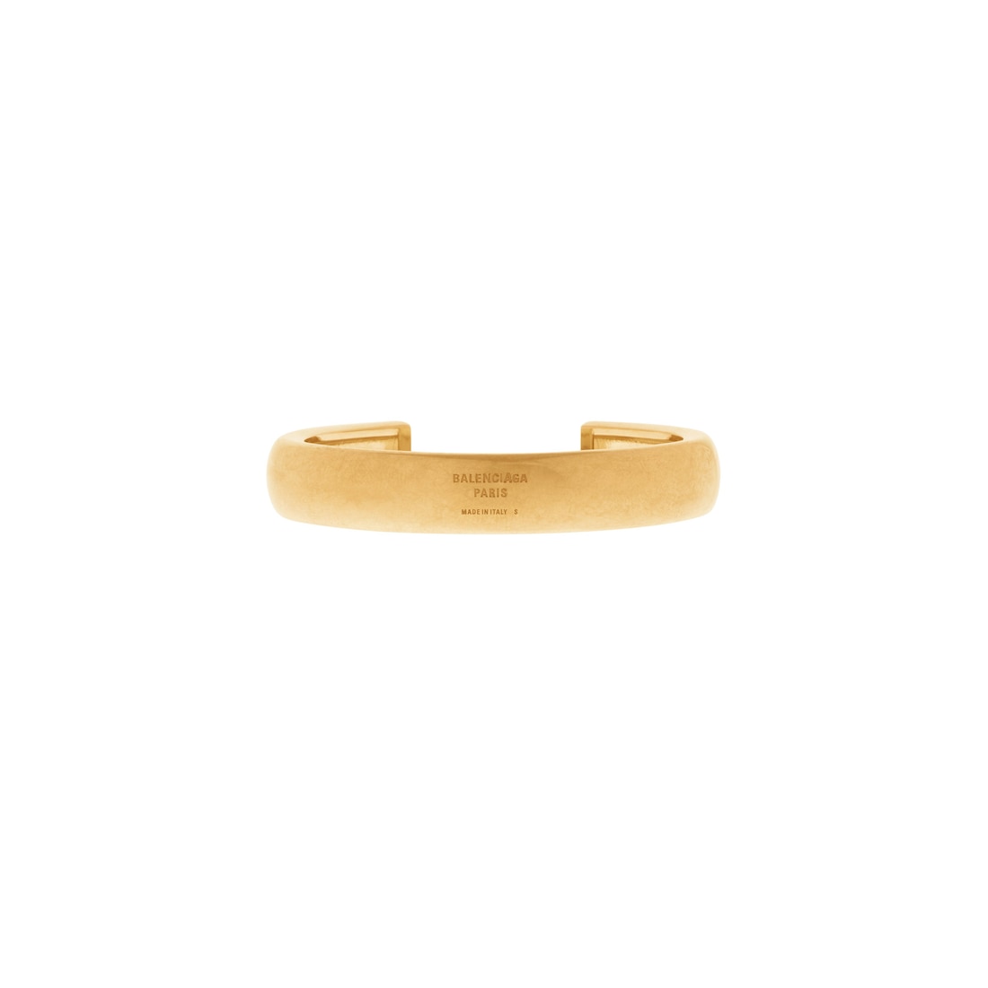 Balenciaga Brazalete Plated para Mujer en Dorado
