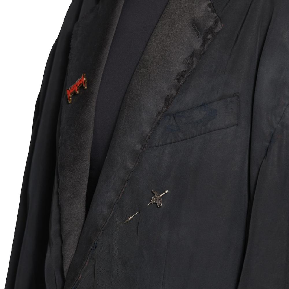 Balenciaga Broche Goth Sword En Plateado Antiguo