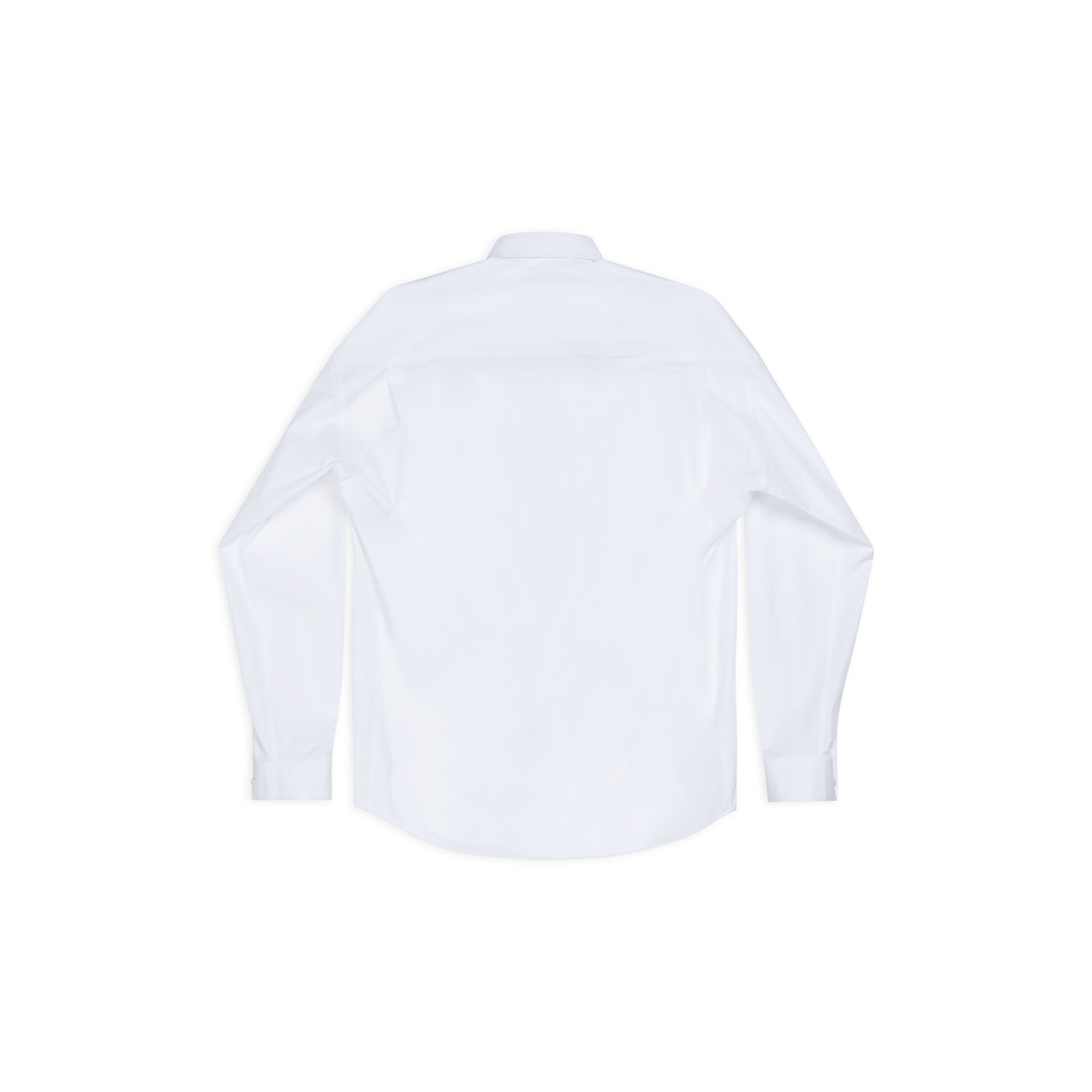 Balenciaga Camisa Cocoon Para Hombre En Blanco